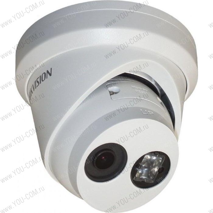 Купольная IP-камера Hikvision DS-2CD2323G0-IU(2.8mm) 2 Мп с фиксированным объективом и ИК-подсветкой до 30 м1/2.8"" Progressive Scan CMOS; объектив 2.8мм; угол обзора 114°; механический ИК-фильтр; 0.028лк@F2.0; сжатие H.265/H.2