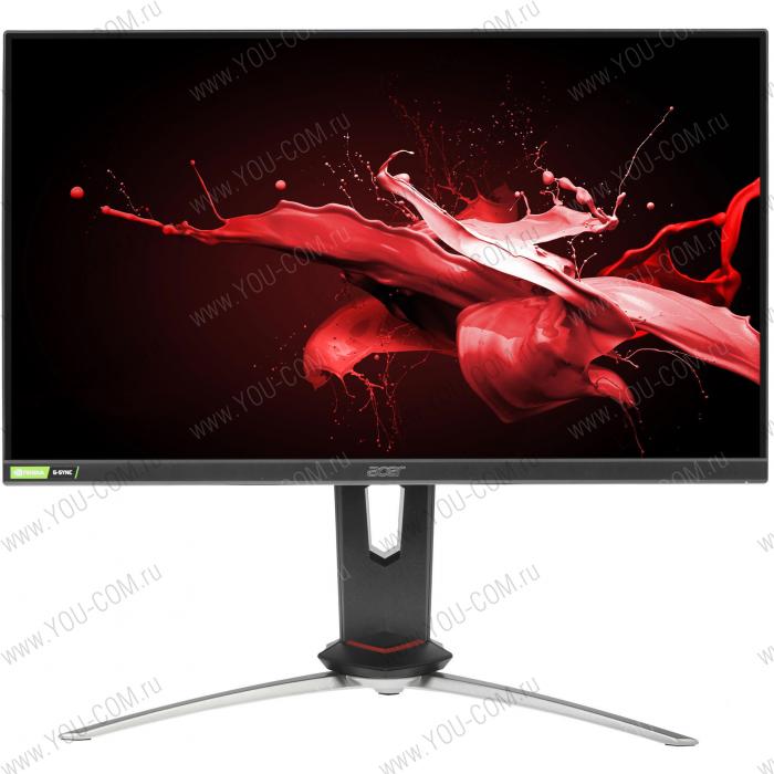 Монитор 24.5"  ACER   Nitro XV253QPbmiiprzx IPS, DisplayHDR 400,1920x1080,144Hz,1ms,178/178,400nits,1000:1,2xHDMI+DP(1.4)+USB3.0Hub(1up 4down)+Audio Out,G-SYNC Compatible ,Adaptive Sync,Black