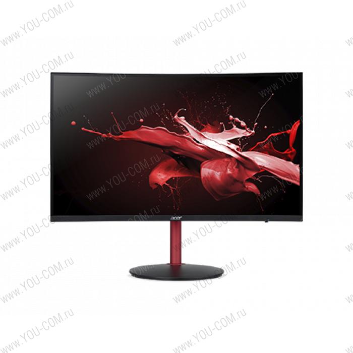 Монитор 23.6"  ACER  Nitro XZ242QPbmiiphx , VA, 1920x1080 , DisplayHDR 400,144Hz, 178/178,4 ms, 400nits ,3000:1 ,HDMI1(1.4)+HDMI2(2.0)+DP(1.2a)+Audio Out+ колонки 3W,Black Curved