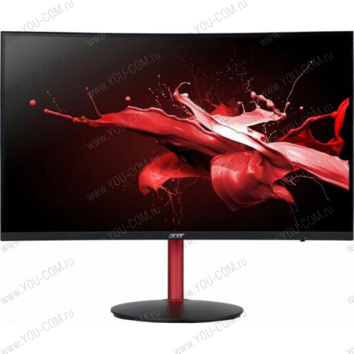 Монитор 31.5" ACER  Nitro XZ322QPbmiiphx Curved (16:9)/VA(LED)/ZF/DisplayHDR 400/1920x1080/HDMI1:120Hz, HDMI2:165Hz, DP:165Hz/4ms/400nits/3000:1/HDMI(1.4)+HDMI(2.0)+DP(1.2a)+Audio Out/3Wx2/DP/HDMI FreeSync/Black 