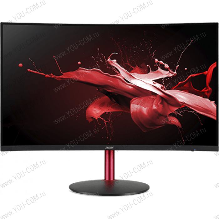 Монитор 31.5" ACER  Nitro XZ322QUPbmiiphx Curved 1500R (16:9)/VA(LED)/ZF/DisplayHDR 400/2560x1440/HDMI1/2:144Hz, DP:165Hz/4ms/400nits/3000:1/2xHDMI(2.0)+DP(1.4)+Audio Out/3Wx2/DP/HDMI FreeSync/Black 