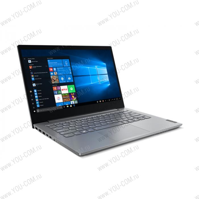 Ноутбук Lenovo ThinkBook 14-IIL 14" FHD (1920x1080) IPS AG 250N, I7-1065G7 1.3G, 8GB DDR4 2666, 256GB SSD M.2, Intel UHD, NoWWAN, WiFi, BT, FPR, TPM, 3Cell 45Wh, No OS, 1YR C.I, Mineral Grey, 1,5 kg