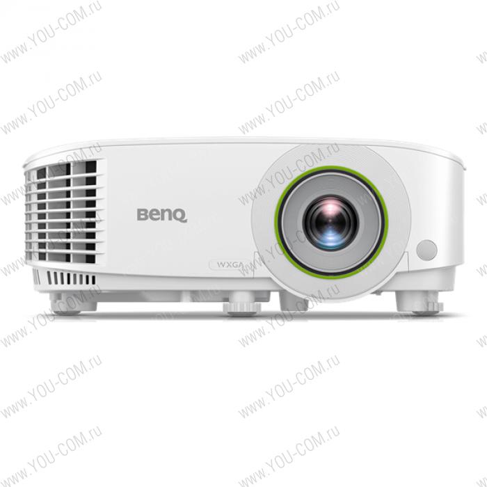 Проектор BenQ EW600 DLP, 1280x800 WXGA, 3600 AL SMART, 1.1X, TR 1.55~1.7, HDMIx1, VGA, USBx2, wireless projection, 5G WiFi/BT, (USB dongle WDR02U inc) Android, 16GB (существенное повреждение коробки)