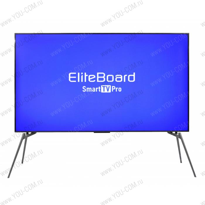 Коммерческий телевизор EliteBoard TB-98US1 98" 4K, Direct LED,  HDR 10, HDMI 2.0, HDCP 2.2, Dolby Sound, DVB T2/S2/C2, Android 9.0