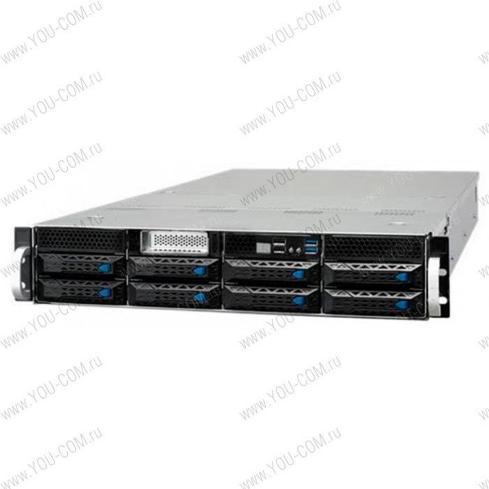 ASUS ESC4000 G4  // 2U, ASUS Z11PG-D16,  2 x Socket P, 2048GB max, 8HDD Hot-swap, 1600W, CPU FAN
