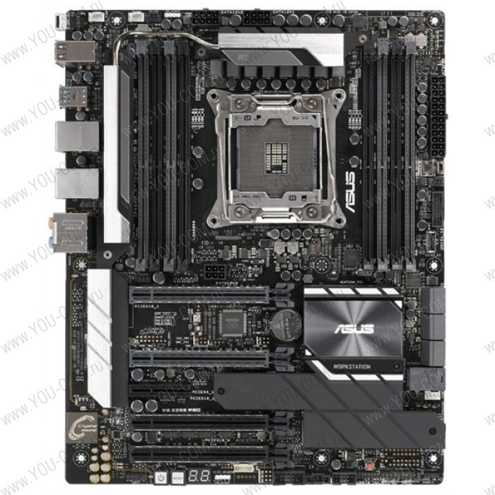 Серверная материнская плата ASUS Motherboard WS X299 PRO / LGA-2066,X299,8DIMM,6xSATA 6Gb/s p,1xU.2,5PCIE,3Y Wr