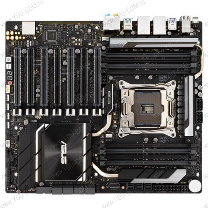 Материнская плата ASUS PRO WS X299 SAGE II /LGA-2066,X299 II,8DIMM,7PCIE, RTL {3}