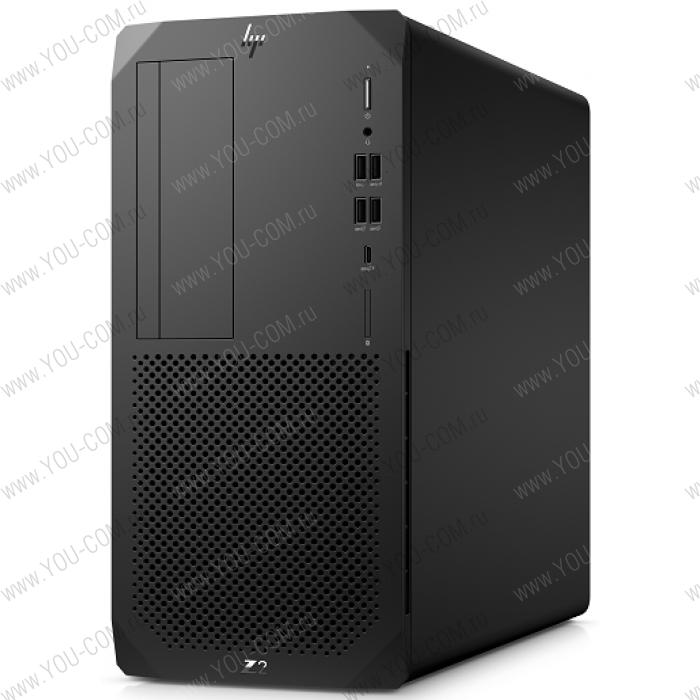 Рабочая станция HP Z2 G5 TWR 259K0EA#ACB, Core i7-10700, 16GB (1x16GB) DDR4-3200 nECC, 1TB 2280 TLC, Intel UHD GFX 630, mouse, keyboard, Win10p64, 500W