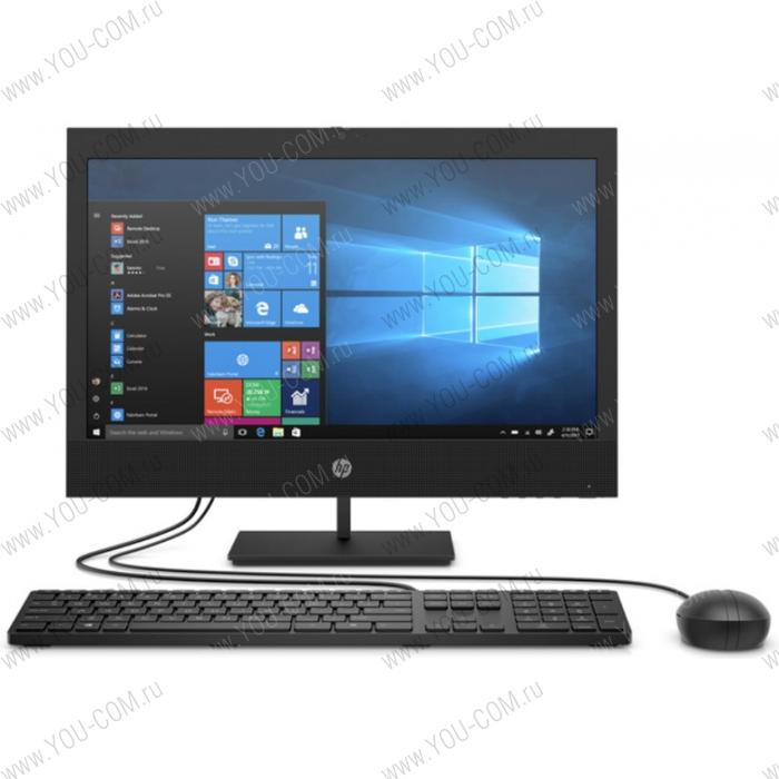 Моноблок HP ProOne 400 G6 1C6X5EA#ACB All-in-One NT 19,5"(1600x900) Core i3-10100T,8GB,1TB,DVD,kbd&mouse,Fixed Stand,Intel Wi-Fi6 AX201 nVpro BT5,HDMI Port,720p Dual,Win10Pro(64-bit),1-1-1 Wty