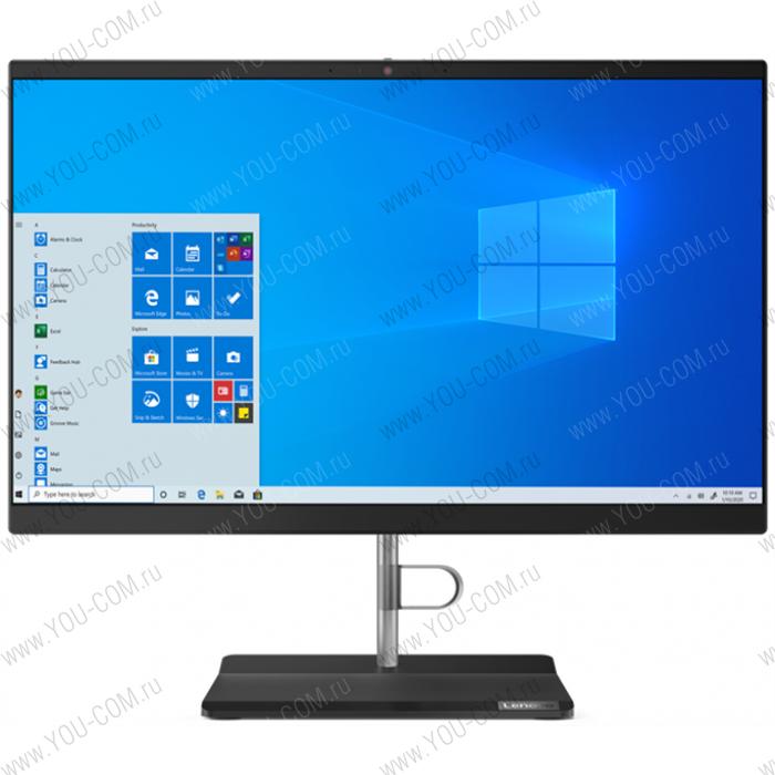 Моноблок Lenovo V50a-22IMB 11FN0043RU All-In-One 21.5" i5-10400T, 8GB, 512GB SSD M.2, Intel UHD 630, WiFi, BT, DVD-RW, HD Cam, VESA, USB KB&Mouse, NoOS, 1Y OS