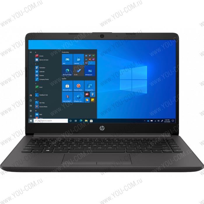 Ноутбук HP 245 G8 27J56EA#ACB, R3-3250U 2.6GHz, 14"FHD (1920x1080) AG, 8Gb DDR4(1), 256Gb SSD, 41Wh, 1.5kg, 1y, Dark, Win10Pro, без сумки