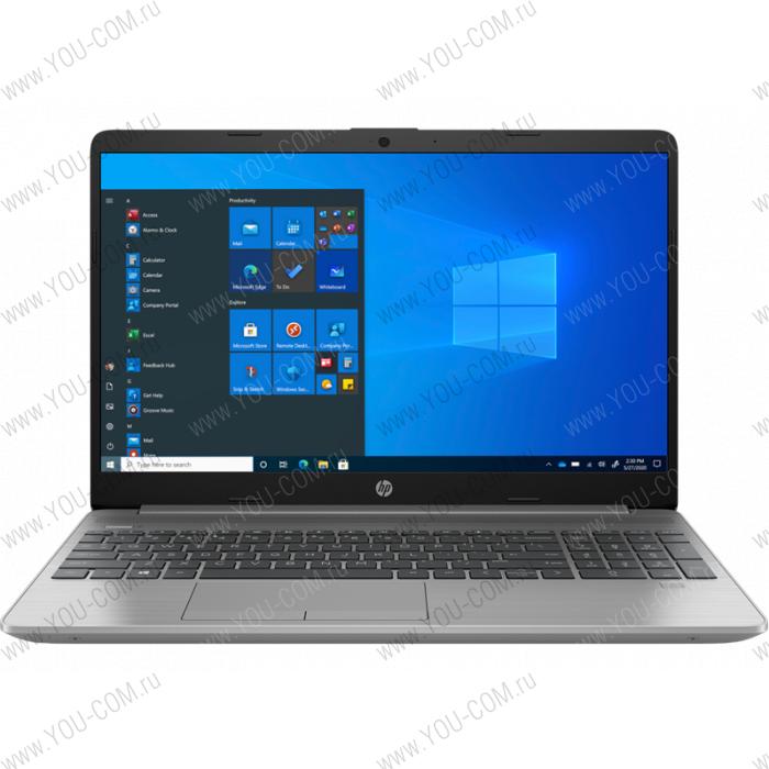 Ноутбук  HP 250 G8 27K01EA#ACB Core i5-1035G1 1.0GHz,15.6" FHD (1920x1080) AG,8Gb DDR4(1), 256GB SSD, nVidia GeForce MX130 2GB, 41Wh, 1.8kg, 1y, Asteroid Silver, DOS, без сумки