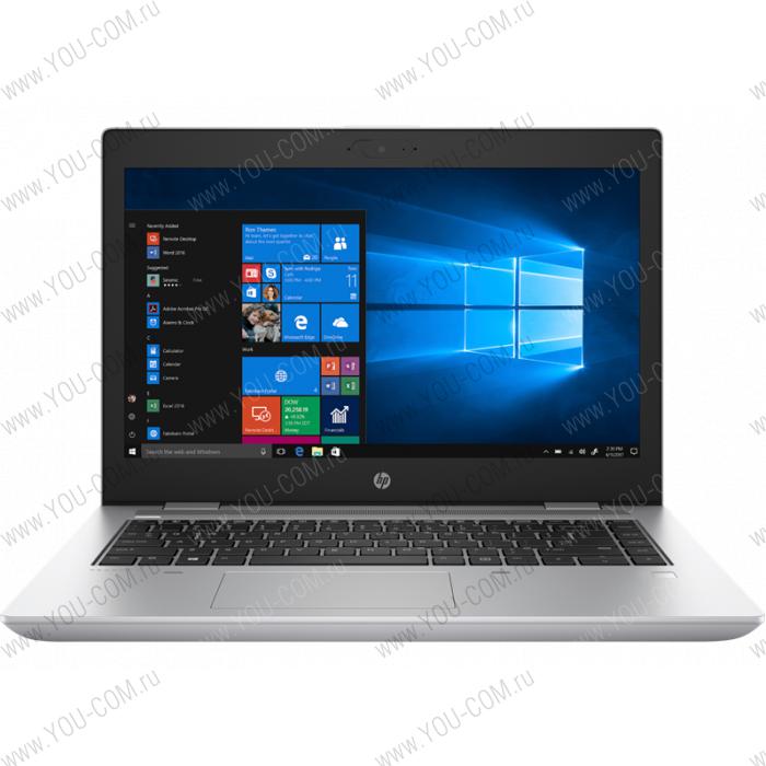 HP ProBook 640 G5 Core i5-8265U 1.6GHz,14" FHD (1920x1080) IPS AG,8Gb DDR4-2400(1),256Gb SSD,48Wh,FPS,1.7kg,1y,Silver,Win10Pro