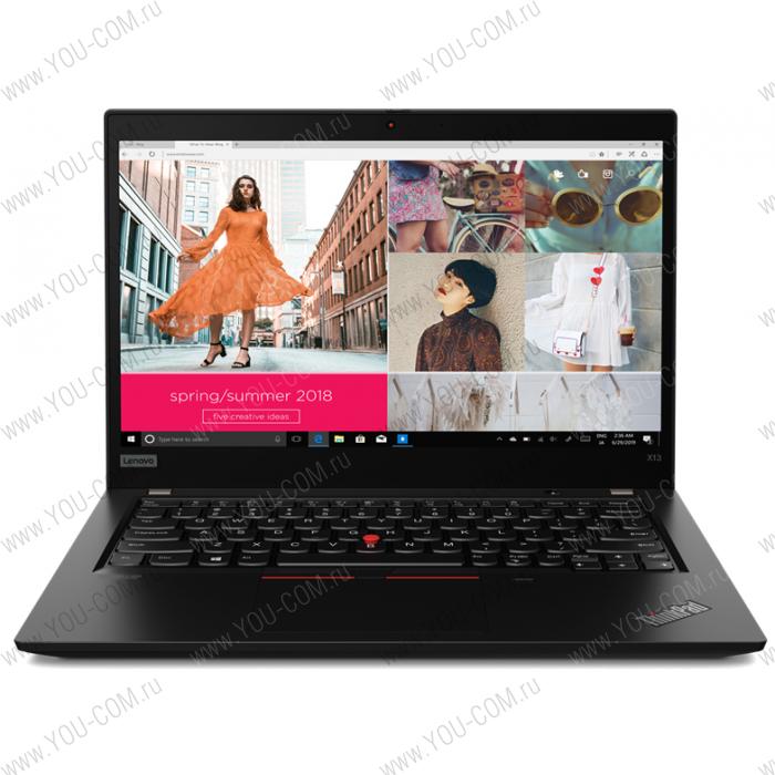 Ноутбук ThinkPad X13 G1 T 13,3" FHD (1920x1080) IPS AG MT 300N, i5-10210U 1.6G, 16GB DDR4 3200, 512GB SSD M.2, Intel UHD, WiFi 6, BT, NoWWAN, FPR, IR&HD Cam, 65W USB-C, 6cell 48Wh, Win 10 Pro, 3Y CI, 1.28kg