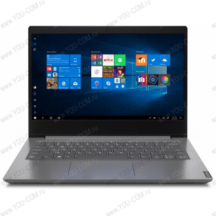 Ноутбук Lenovo V14-IIL 82C40019RU, 14" FHD (1920x1080) TN AG 220N, i5-1035G1 1G, 2x4GB DDR4 2400, 256GB SSD M.2, Intel UHD, WiFi, BT, NoODD, 2cell 35Wh, Win 10 Pro STD, 1Y CI, 1.6kg, 