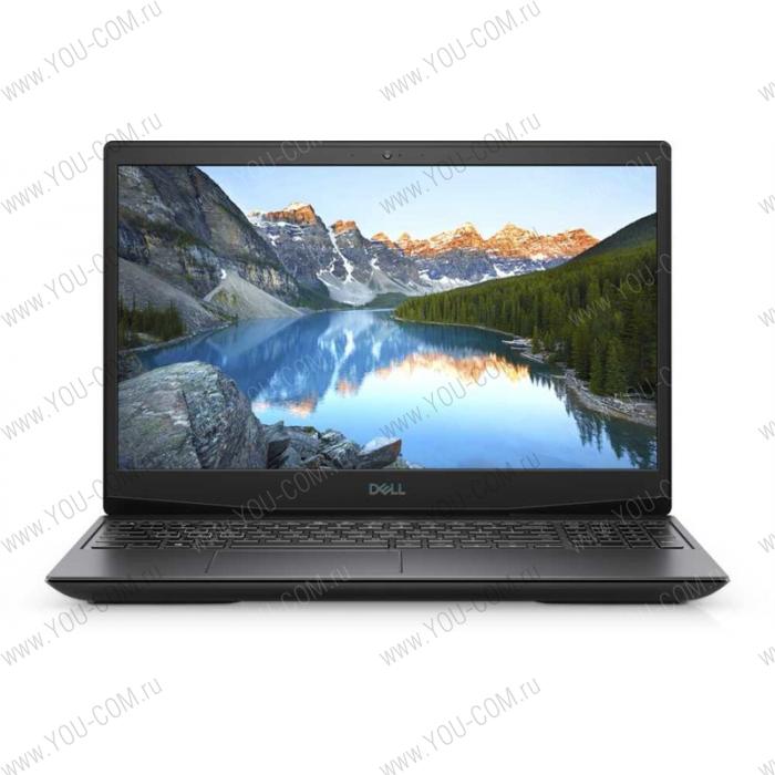 Ноутбук без сумки DELL G5 5500, G515-5415, Core i7-10750H 15.6 FHD WVA A-G LED, 144Hz, 300nits 8GB (2x4G) 512GB SSD NV GTX 1660 Ti  (6GB GDDR6) Linux 1y Black 2,55kg