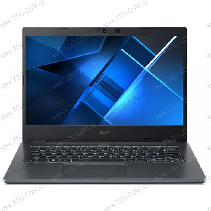 Ноутбук ACER TravelMate P4 TMP414-51-54M6 NX.VPAER.003 14"FHD (1920x1080) IPS, i5-1135G7, 8GB DDR4, 256GB PCIe NVMe SSD, Iris XE, WiFi, BT, HD Cam, 56Wh, 65W, Win 10 Pro, 3Y CI, Dark Blue