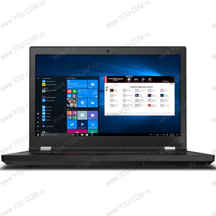 Ноутбук ThinkPad P15 Gen 1 15.6" FHD (1920x1080) IPS AG 500N, i7-10750H 2.6G, 16GB SO-DIMM DDR4-3200, 512GB SSD M.2, T2000 4GB, WiFi 6, BT, NoWWAN, FPR, SCR, IR Cam, 6сell 94Wh,170W, Win 10 Pro, 3Y PS, 2.75kg