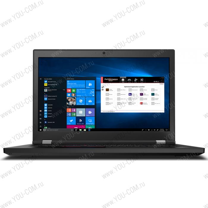 Ноутбук ThinkPad P17 Gen 1 17.3" FHD (1920x1080) IPS AG 300N, i7-10750H 2.6G, 2x16GB SO-DIMM DDR4-3200, 512GB SSD M.2, RTX 3000 6GB, WiFi 6, BT,NoWWAN,FPR,SCR,IR Cam, 6сell 94Wh,230W, Win 10 Pro, 3Y PS, 3.5kg