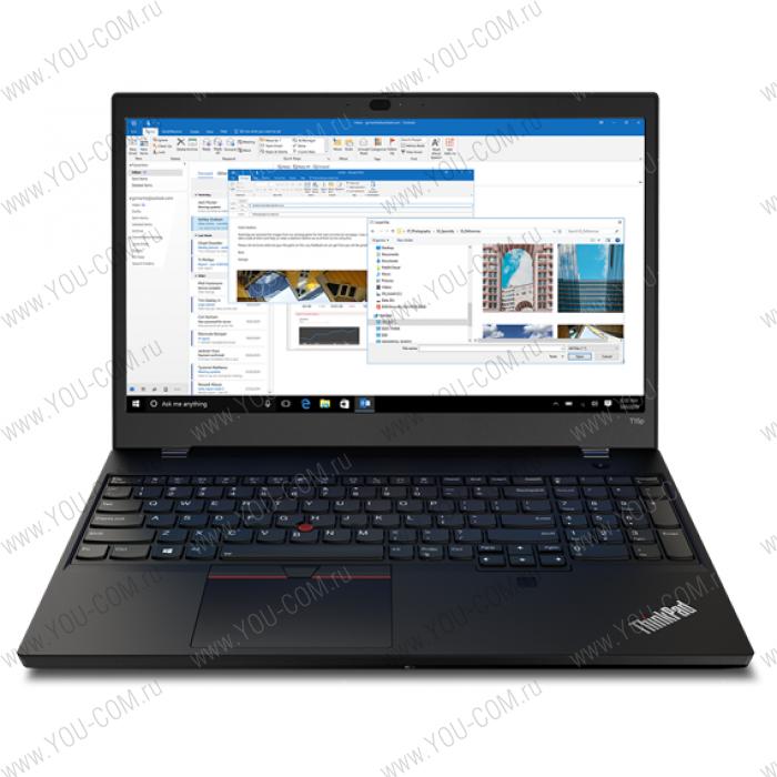 Ноутбук Lenovo ThinkPad T15p G1 T 20TN0006RT, 15.6" UHD (3840x2160) IPS AG 600N, i7-10750H 2.6G, 16GB DDR4 3200, 512GB SSD M.2, GTX 1050 3GB, WiFi 6, BT, 4G-LTE, FPR, SCR, IR Cam, 6cell 48Wh, 135W Slim, Win 10 Pro, 3Y CI, 