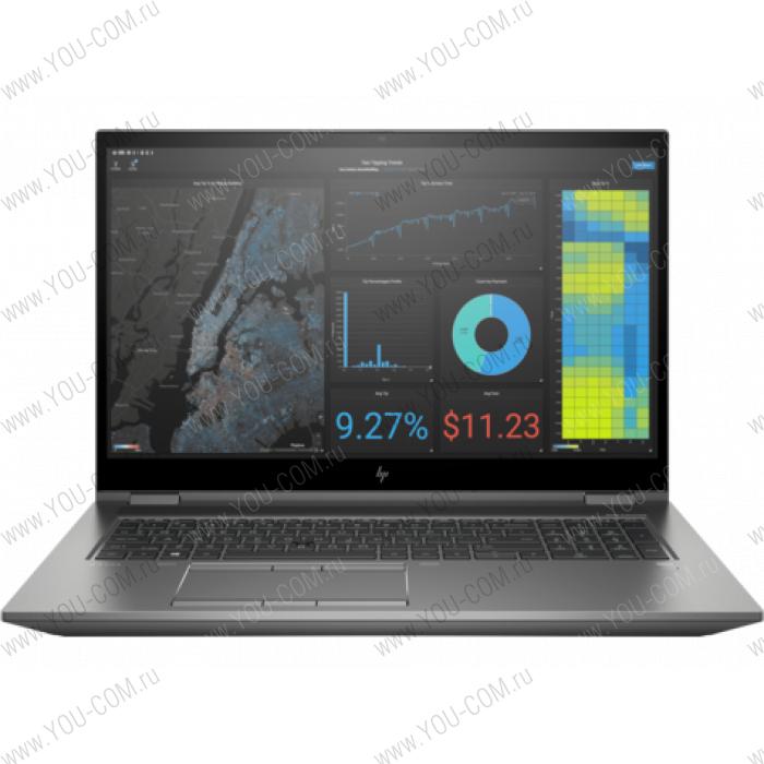 Ноутбук HP ZBook Fury 17 G7 Core i7-10850H 2.7GHz,17.3" UHD (3840x2160) IPS ALS AG DrC,nVidia Quadro RTX 3000 6GB GDDR6,32Gb DDR4-2666(1),1TB SSD,94Wh,FPR,2.76kg,3y,webcam,Win10Pro