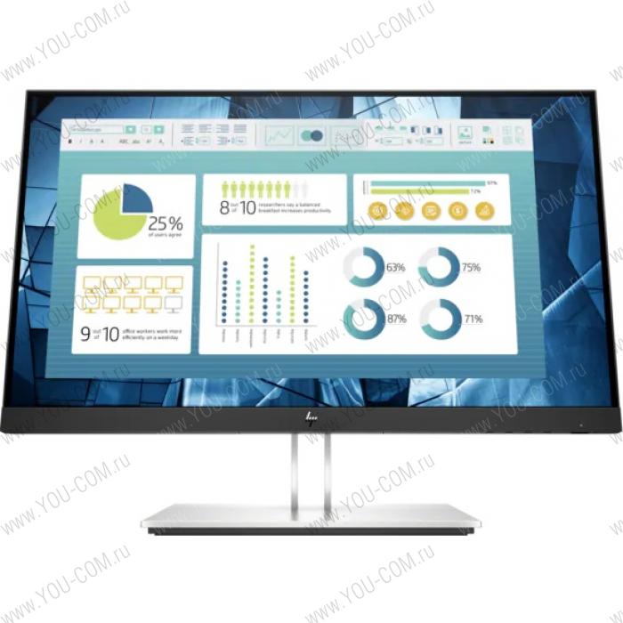 Монитор HP E22 G4 21,5 Monitor 1920x1080, 16:9, IPS, 250 cd/m2, 1000:1, 5ms, VGA, DP, HDMI, USB Type-B, height, tilt, swivel, pivot, Black&Silver (repl. 1FH45AA)