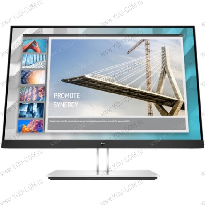 Монитор HP E24i G4 24 Monitor 1920x1200, 16:10, IPS, 250 cd/m2, 1000:1, 5ms, VGA, DP, HDMI, USB Type-B, height, tilt, swivel, pivot, Black&Silver (repl. 1FH49AA)