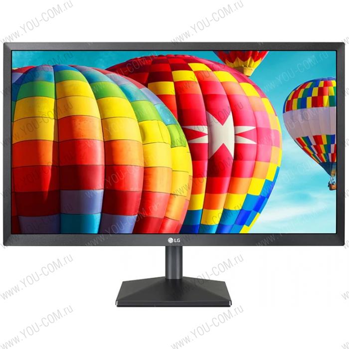 Монитор LG 23.8" 24EA430V-B IPS LED, 1920x1080, 5ms, 250cd/m2, Mega DCR, 178°/178°, D-Sub, DVI, HDMI, 75Гц, AMD FreeSync, Tilt, VESA, Black