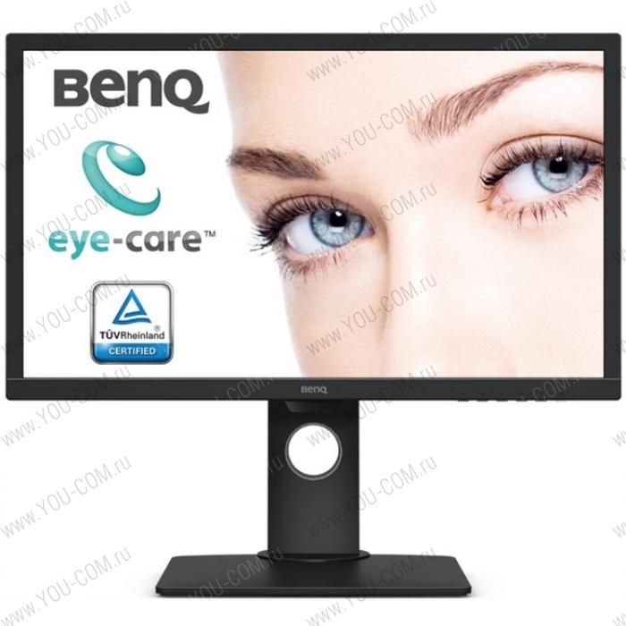 Монитор BENQ 24" BL2483TM TN LED 1920x1080 1ms 16:9 250 cd/m2 1000:1 12M:1 170/160 D-sub DVI DP Speaker 1W*2 HAS Pivot Swivel Tilt Flicker-free Black