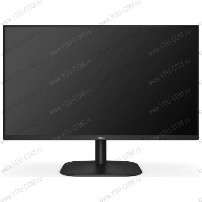 Монитор 23,8" AOC 24B2XDM 1920x1080@75Гц VA WLED 16:9 5ms D-Sub DVI 3000:1 20M:1 178/178 250cd Tilt Black