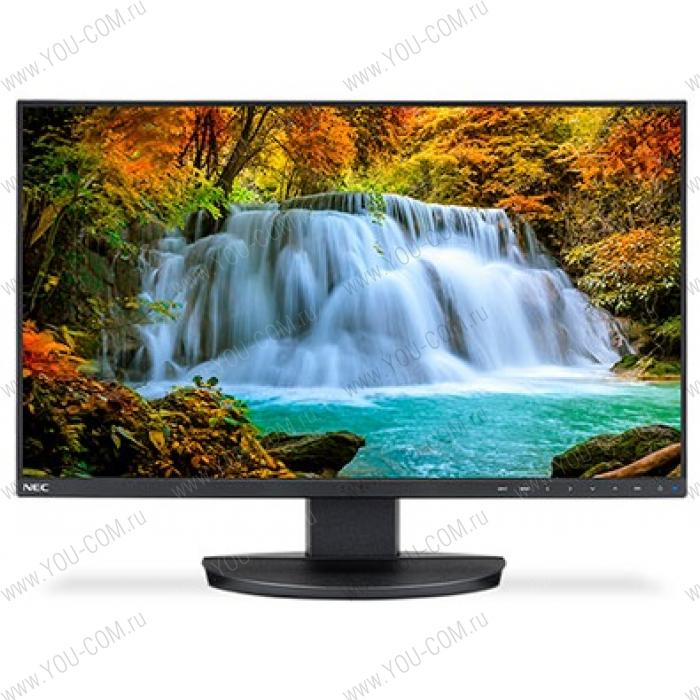 Монитор NEC 24" EA242F Bk/Bk (IPS; 16:9; 250cd/m2; 1000:1; 5ms; 1920x1080; 178/178; D-sub; HDMI;  DP;  DP out; USB-С; USB;; HAS 150mm; Swiv 170/170; Tilt; Pivot; Spk 2x1W)