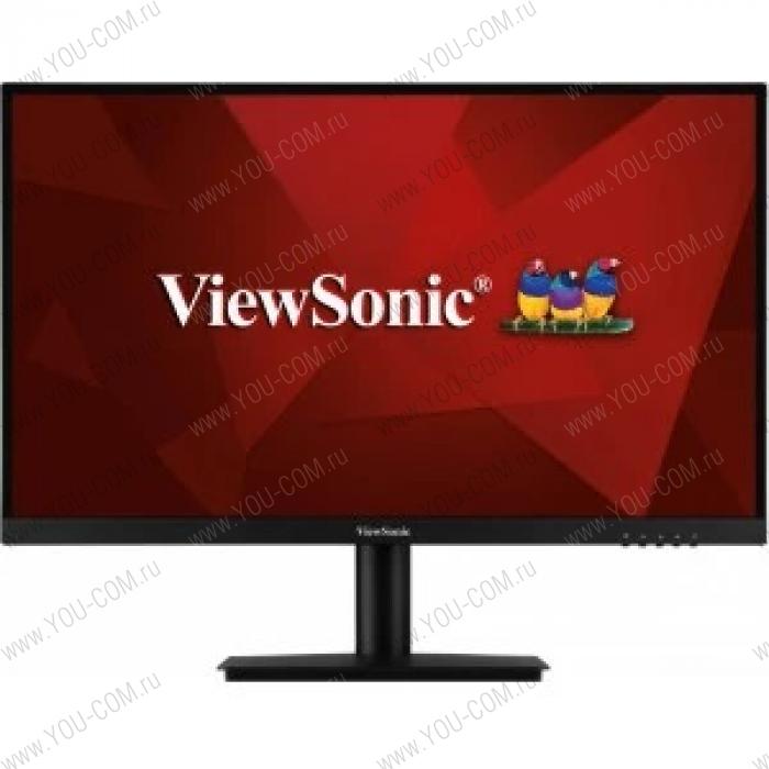 Монитор Viewsonic 23.6" VA2406-H VA SuperClear, 1920x1080, 5ms, 250cd/m2, 178°/178°, 3000:1 (Typ), D-Sub, HDMI, Tilt, VESA, Black