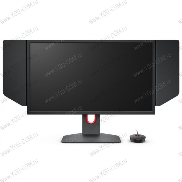 Монитор BENQ 24,5" XL2546K Zowie 240Hz TN W-LED 16:9 1920x1080 1ms 320cd/m2 12M:1 1000:1 170/160 3*HDMI2.0 DP1.2 вход для наушников и микрофона HAS Pivot Tilt Swivel Dack Grey