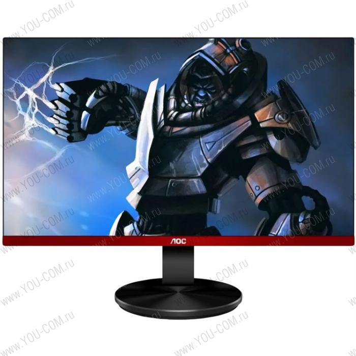 Монитор 23,8" AOC G2490VXA 1920x1080 144Гц VA WLED 16:9 1ms HDMI DP 3000:1 80M:1 178/178 350cd Speakers Tilt Black/Red