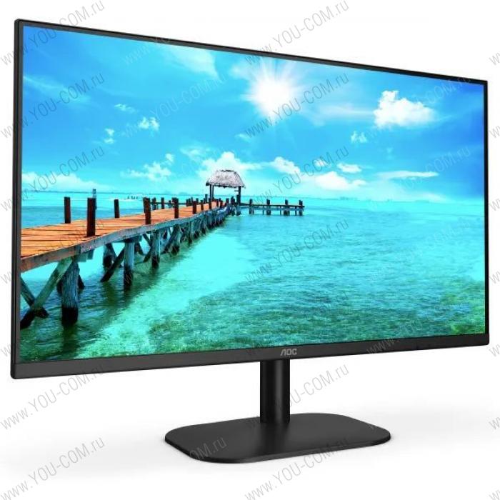 Монитор 23,8" AOC 24B2XD 1920x1080 75Гц IPS W-LED 16:9 4ms(GtG) VGA DVI 20M:1 1000:1 178/178 250cd Tilt Black A+