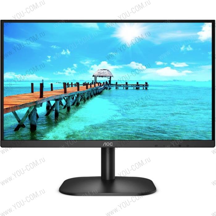 Монитор 23,8" AOC 24B2XDA 1920x1080 75 IPS W-LED 16:9 4ms(GtG) VGA DVI HDMI 20M:1 1000:1 178/178 250cd Speakers Tilt Black