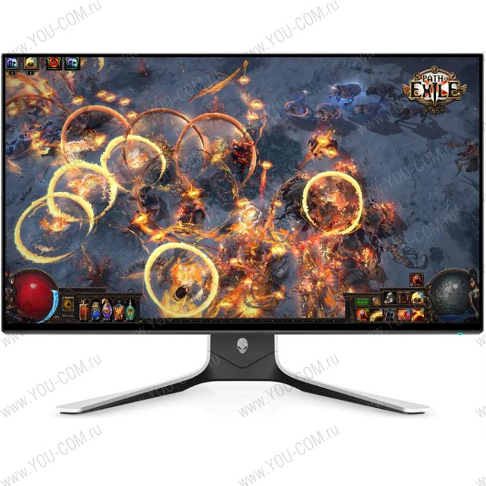 Монитор Dell 27"    AW2721D LCD S/BK (Fast IPS Nano Color; 16:9; 450cd/m2; 1000:1; 1ms; 2560x1440x240Hz; 178/178; AlienFX; G-Sync; 1.07 bln colors; 2xHDMI; DP; 5xUSB 3.2; HAS; Pivot; VESA)