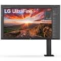 Монитор LG 31.5" 32UN880-B IPS LED 4K, 3840x2160, 5ms, 380cd/m2, 1000:1 (Mega DCR), 178°/178°, HDMI*2, DP, USB-Hub, MM, HDR10, 60Hz, HAS, эргономич. подставка с C-зажимом, FreeSync, Black