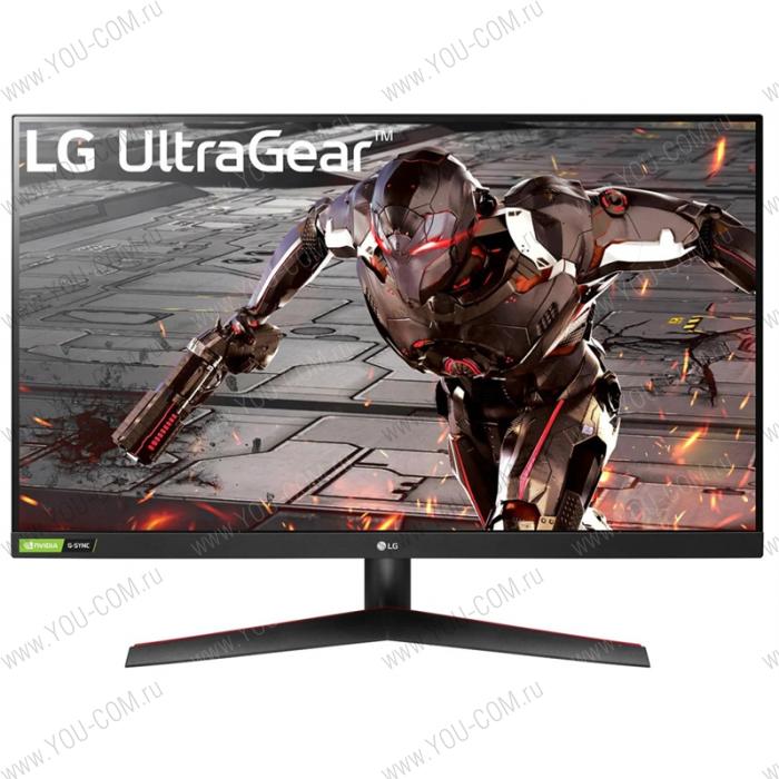 Монитор LG 31.5" 32GN500-B VA LED, 1920x1080, 1ms, 300cd/m2, 178°/178°, 3000:1, 2*HDMI, DP, 165Hz, HDR10, NVIDIA G-Sync, Tilt, VESA, Black