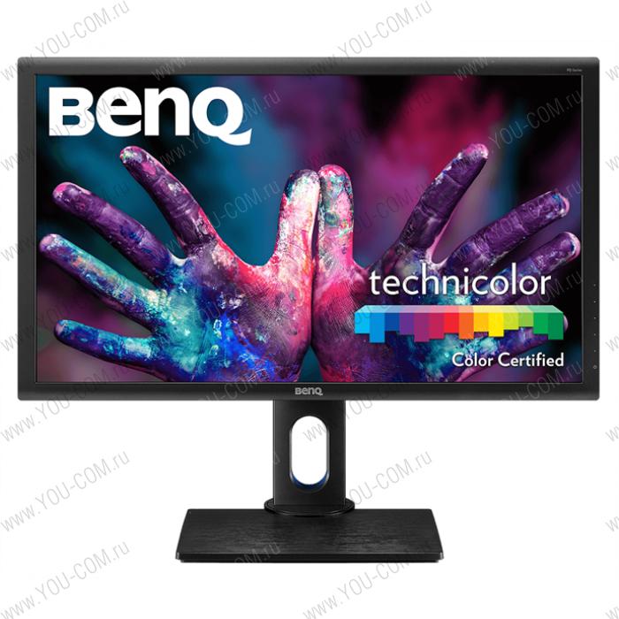 Монитор BENQ 27" PD2700Q AHVA LED, 2560x1440, 4ms, 300cd/m2, 20M:1, 178°/178°, HDMI,  DP1.2, miniDP1.2, USB 2.0*2, картридер, speakers, HAS Pivot Tilt Swivel Black