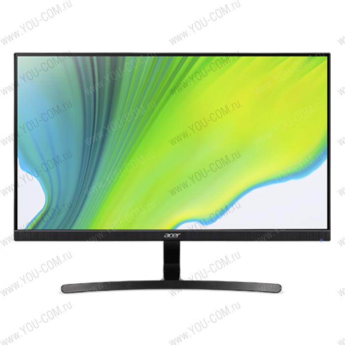 Монитор 27"    ACER  K273bmix , IPS, 1920x1080, 75Hz,  1ms , 178°/178°, 250 nits , H.Adj -mm (рег.по высоте) , 1xVGA + 1xHDMI(1.4) + Audio In/Out, (A++)  Black