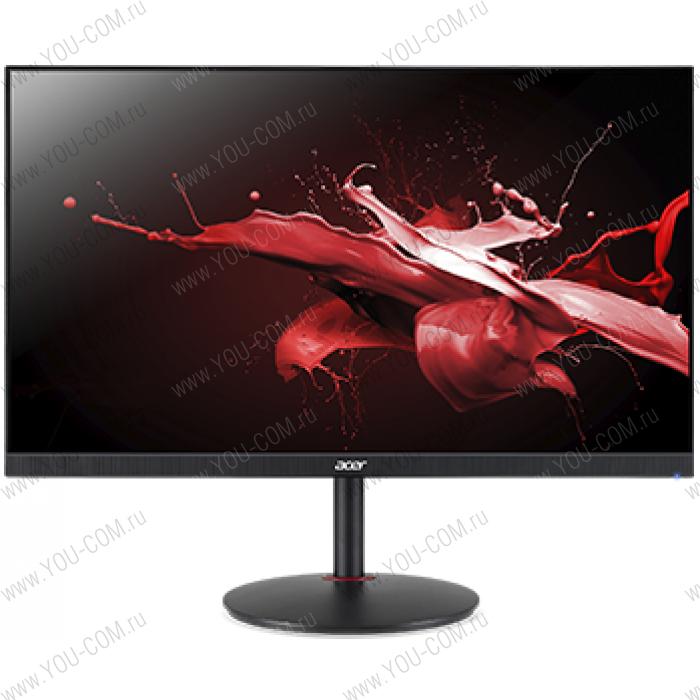 Монитор 27"    ACER  Nitro XV270Ubmiiprx , IPS, 2560x1440, HDR Ready, 75Hz,  1ms, 350nits, 178°/178°, 2xHDMI  + DP , регулировка высоты H.Adj 120mm,100% sRGB, Black