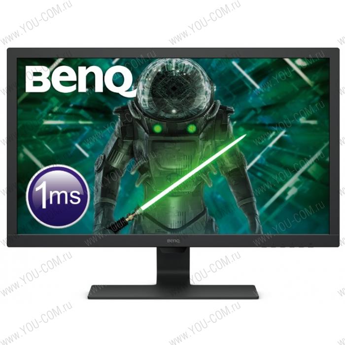 Монитор BENQ 27" GL2780 TN LED 1920x1080 16:9 300 cd/m2 1ms 1000:1 12M:1 170/160 D-sub DVI HDMI DP Flicker-free Speaker Black