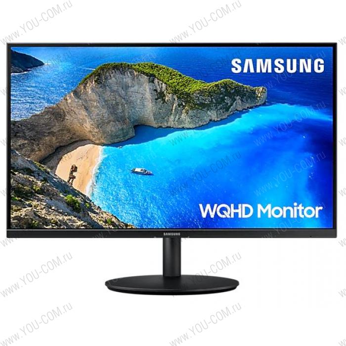 Монитор Samsung 27" F27T700QQI IPS LED 16:9 2560x1440 5ms 1000:1 300cd 178/178 2*HDMI DP FreeSync 75Hz HAS Pivot Swivel Tilt Black