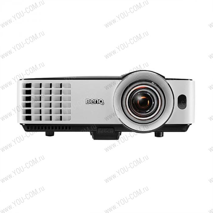 Проектор BenQ MX631ST DLP, 1024x768, 3200 AL, 13000:1, 4:3, 0.9ST, TR 0.9~1.08, 1.2x, HDMIx2/ MHLx1, VGA, USB Power, Auto vertical keystone, Black, 2.6 kg