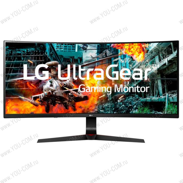 Монитор LG 34" 34GL750-B IPS LED изогнутый, 2560x1080, 1ms, 300cd/m2, Mega DCR, 178°/178°, 2*HDMI, DP, HDR10, 144Hz, NVIDIA G-Sync, HAS, Tilt, Black