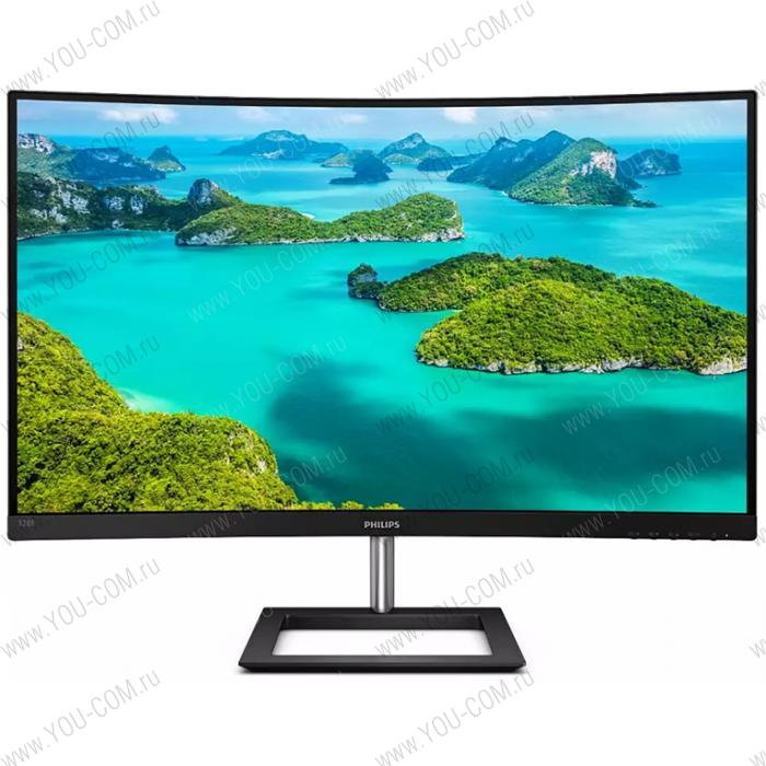 Монитор 31,5" Philips 328E1CA изогнутый 3840x2160 VA W-LED 16:9 4ms 2*HDMI DP 2500:1 20M:1 178/178 250cd Speakers FlickerFree Tilt Black