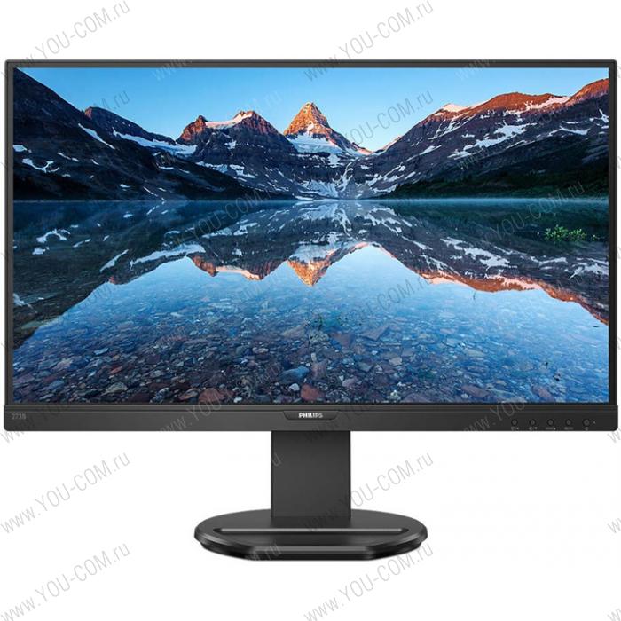 Монитор 27" Philips 273B9 1920x1080 75Гц  IPS W-LED 16:9 4ms VGA HDMI DP 1x USB-C 3.2/4x USB 3.2 50M:1 1000:1 178/178 250cd USB-C Power Delivery HAS Pivot Tilt Swivel Speakers Black