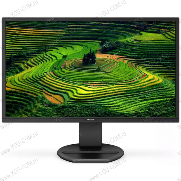 Монитор 27" Philips 271B8QJEB 1920x1080 60Гц  IPS W-LED 16:9 5ms(GtG) VGA DVI HDMI DP 2*USB 3.0 2*USB 2.0 50M:1 1000:1 178/178 250cd Tilt HAS Pivot Swivel Speakers Black