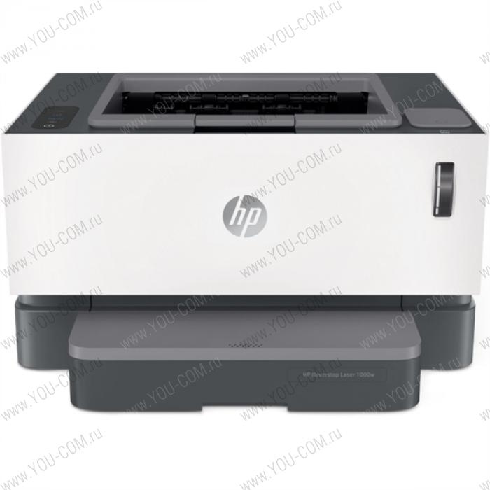 HP Neverstop Laser 1000w Printer (A4, 600dpi, 20ppm, 32Mb, Wi-Fi/USB 2.0/AirPrint/HP Smart , 1 tray 150,  toner 5000 page full in box )